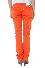 zuelements-pantaloni-donna-arancione
