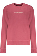 guess-jeans-felpe-donna-rosso