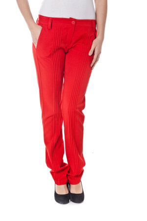 denny-rose-pantaloni-donna-rosso