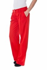 denny-rose-pantaloni-donna-rosso