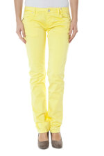 zuelements-pantaloni-donna-giallo