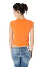 zuelements-t-shirt-donna-arancione