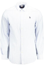 us-polo-camicie-uomo-azzurro