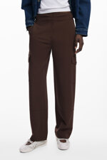 desigual-pantaloni-donna-marrone