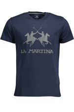 la-martina-t-shirt-uomo-blu