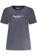 pepe-jeans-t-shirt-donna-blu