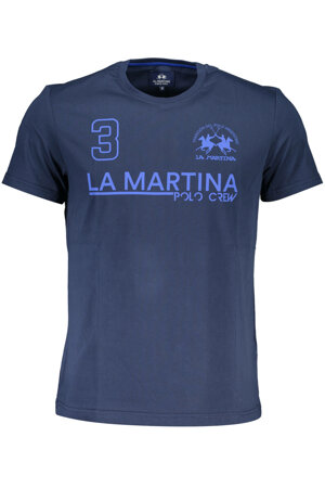 la-martina-t-shirt-uomo-blu
