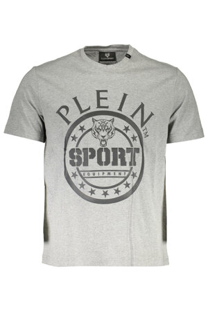 plein-sport-t-shirt-uomo-grigio
