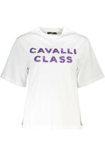 cavalli-class-t-shirt-donna-bianco