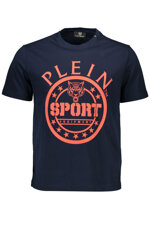 plein-sport-t-shirt-uomo-blu