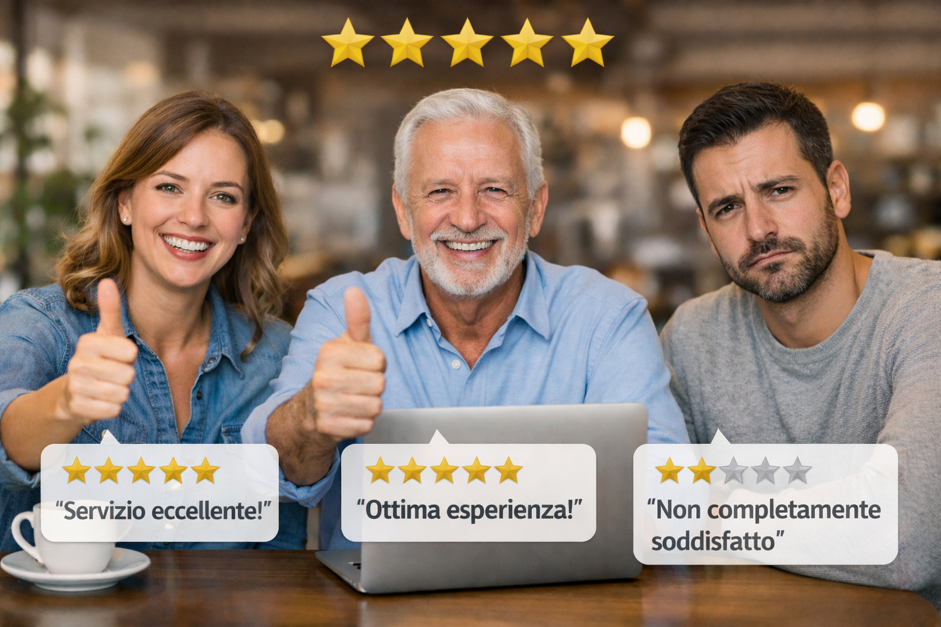 clienti recensori