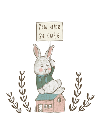 coniglietto cute