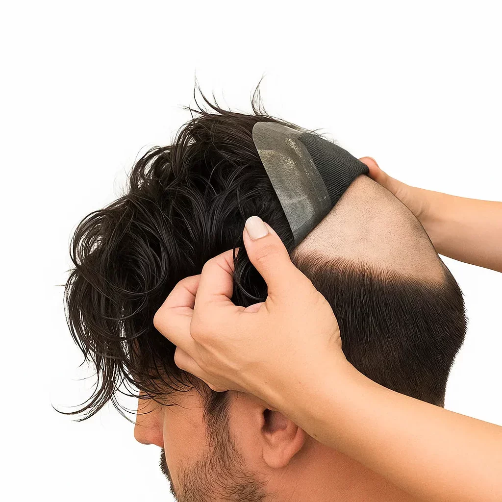 Hair Systems for Men or Hair Direct: Worn to address hair loss