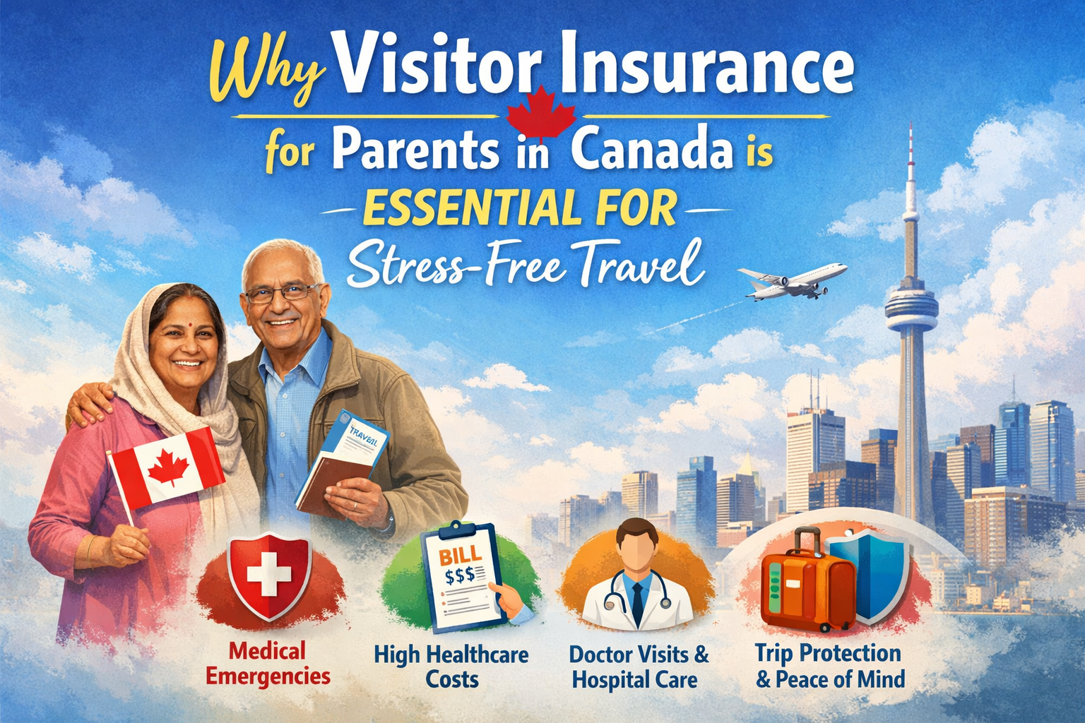 Why Visitor Insurance for Parents in Canada is Essential for Stress-Free Travel