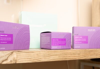creme di bellezza professionali e antiage dell'estetista