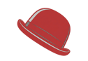 llustration chapeaux rouge llustration chapeaux rouge