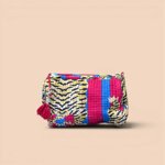 pochette-piccola-trapuntata-tigre-fucsia-e-blu