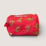 pochette-in-cotone-trapuntato-tiger-rosso-corallo