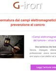 g-iron news G-iron schermature elettromagnetiche