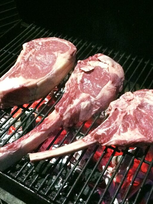 le tomahawk alla griglia