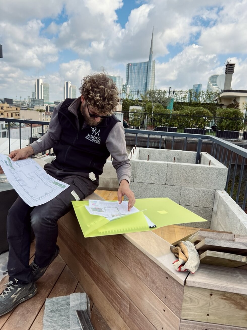 Massimo Marotta progettista per Marotta Fine Gardening | Progettazione e realizzazione terrazzi a Milano e provincia