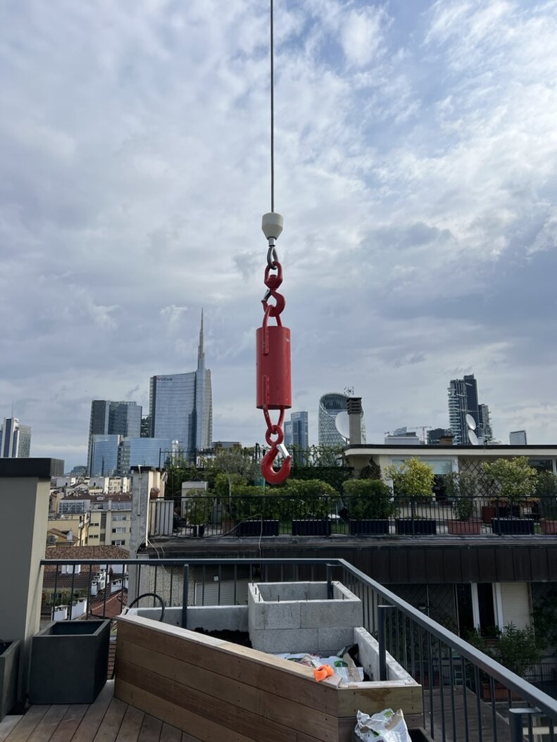 Skyline Milanese su grattaceli da un nostro terrazzo | Marotta Fine Gardening