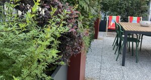 Angolo di paradiso a Milano in terrazzo residenziale con verde su misura | Marotta Fine Gardening
