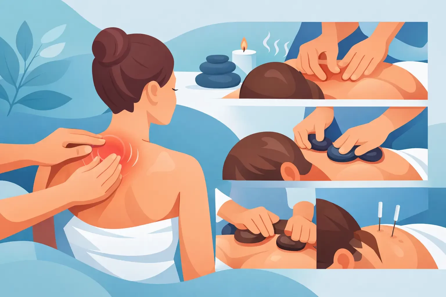Welche Massage hilft am besten bei Schulterknoten?