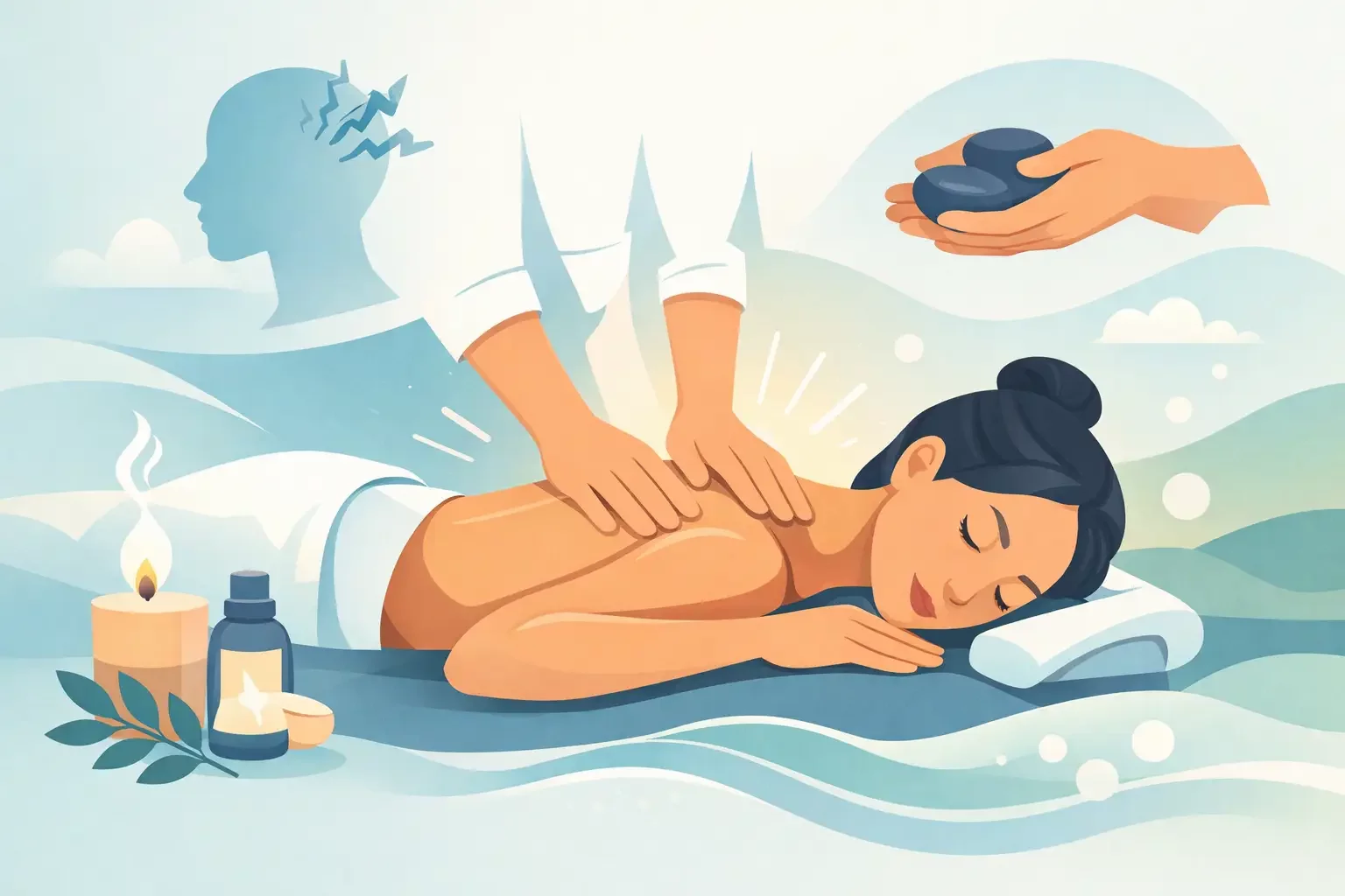 Wie l&ouml;st Massage Verspannungen?