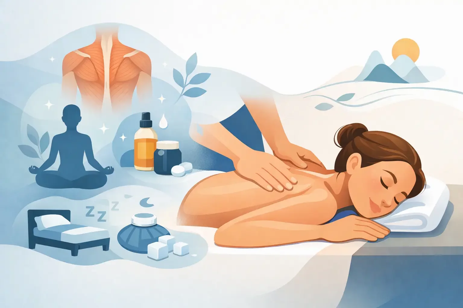 Herstel na een diepe weefselmassage: wat te verwachten