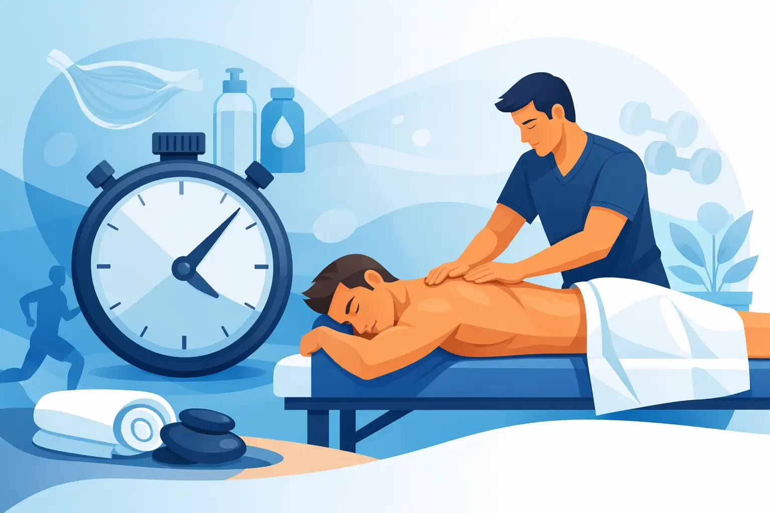 Reichen 30 Minuten Sportmassage aus?