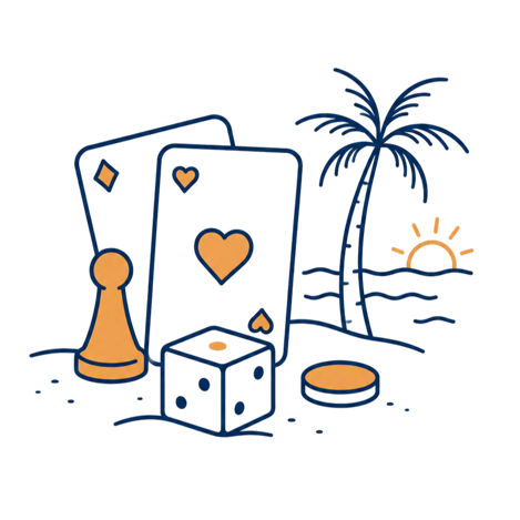Giochi da tavolo al Bagno Anna 95 Giochi da tavolo al Bagno Anna 95