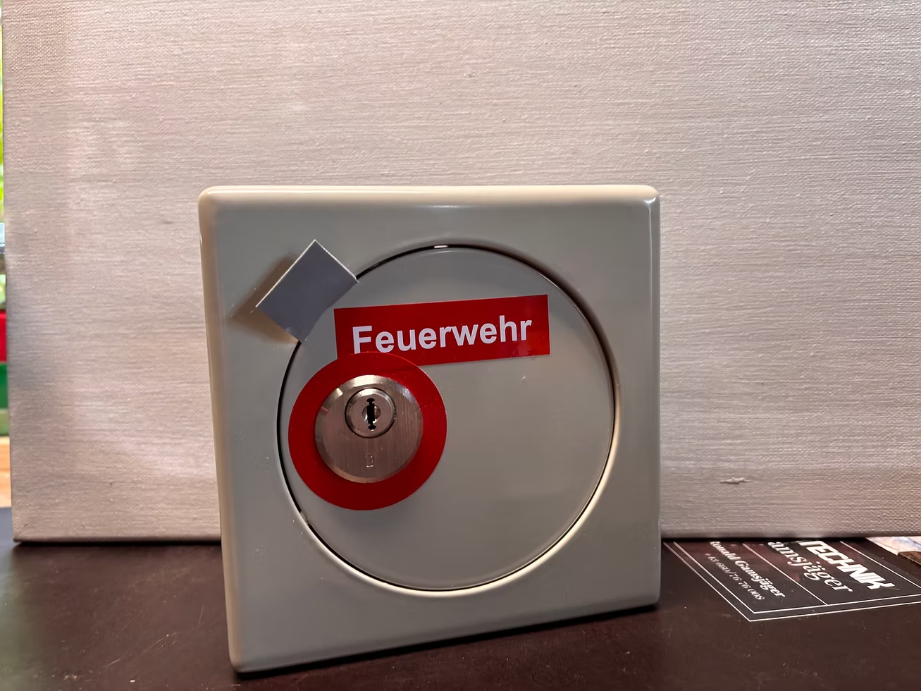 Wozu ein Feuerwehr-Schlüsselkasten?