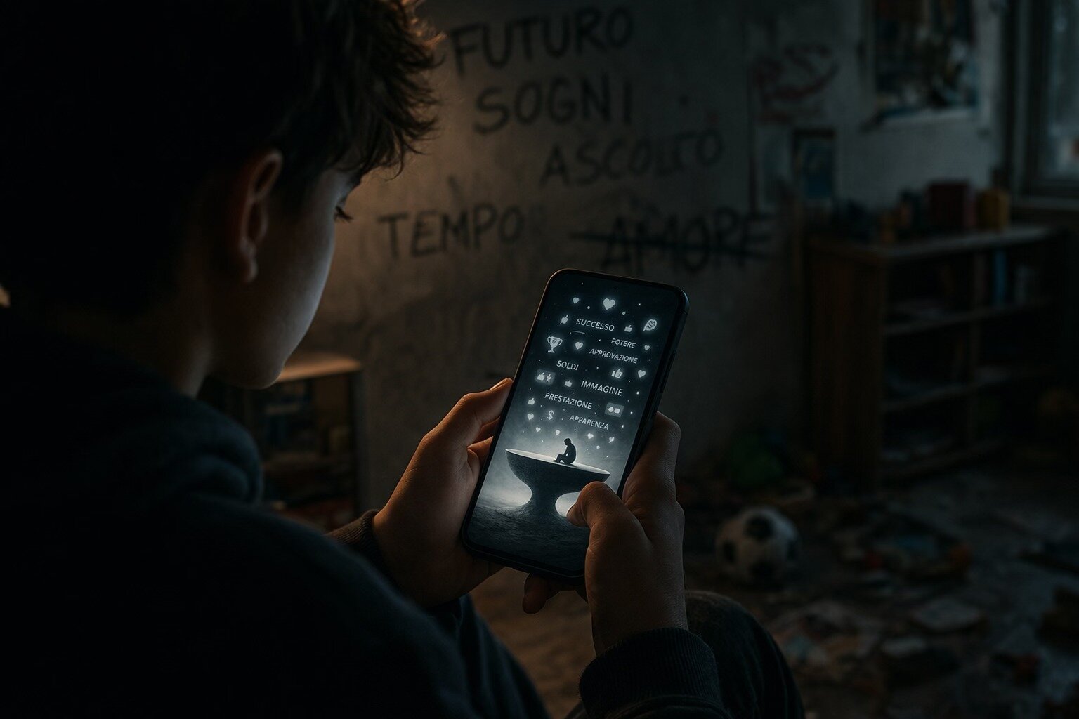 Il rumore del mondo adulto.