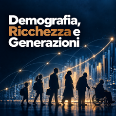 demografia, ricchezza e generazioni in dati