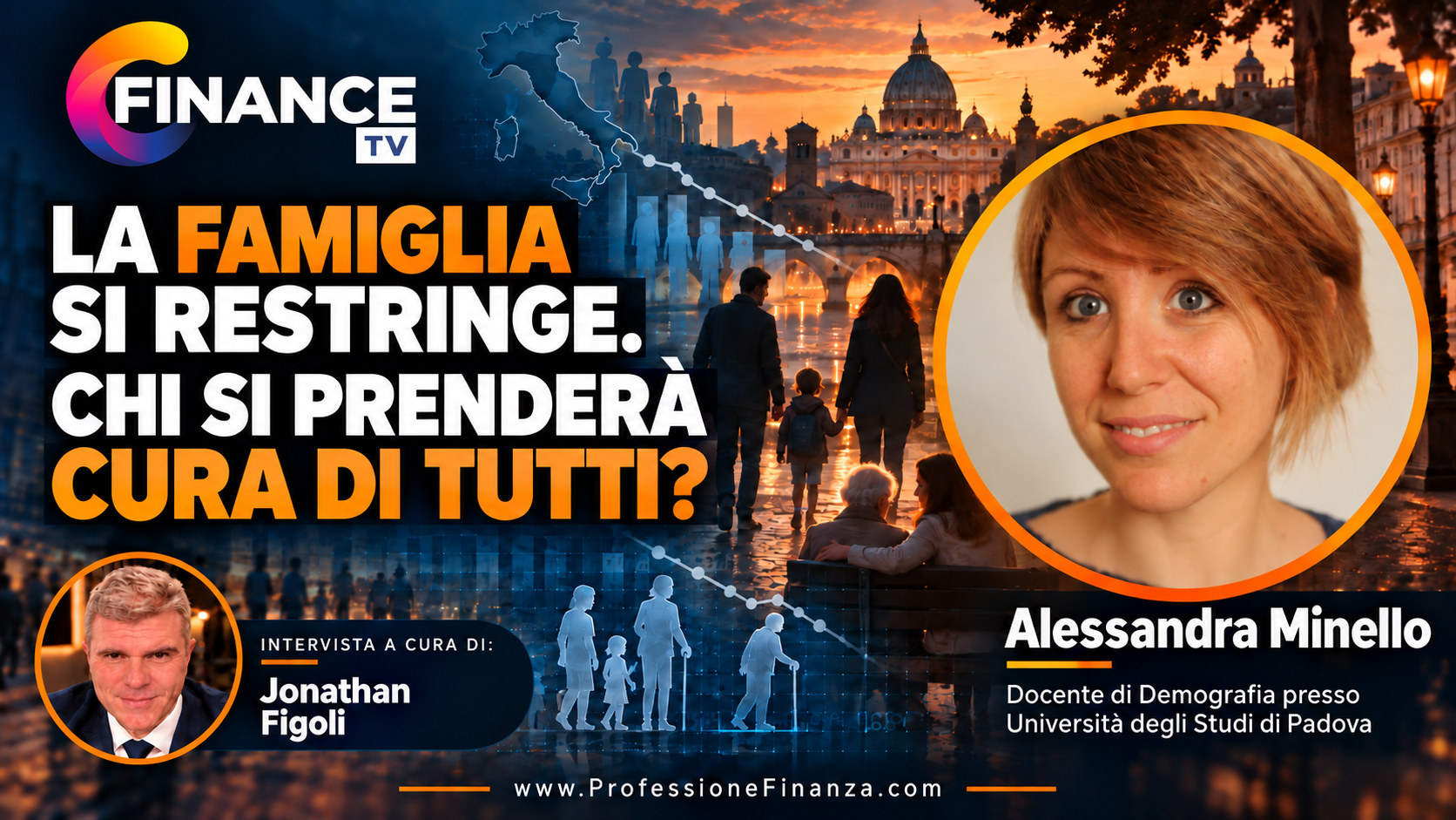 La famiglia si restringe. Chi si prenderà cura di tutti?