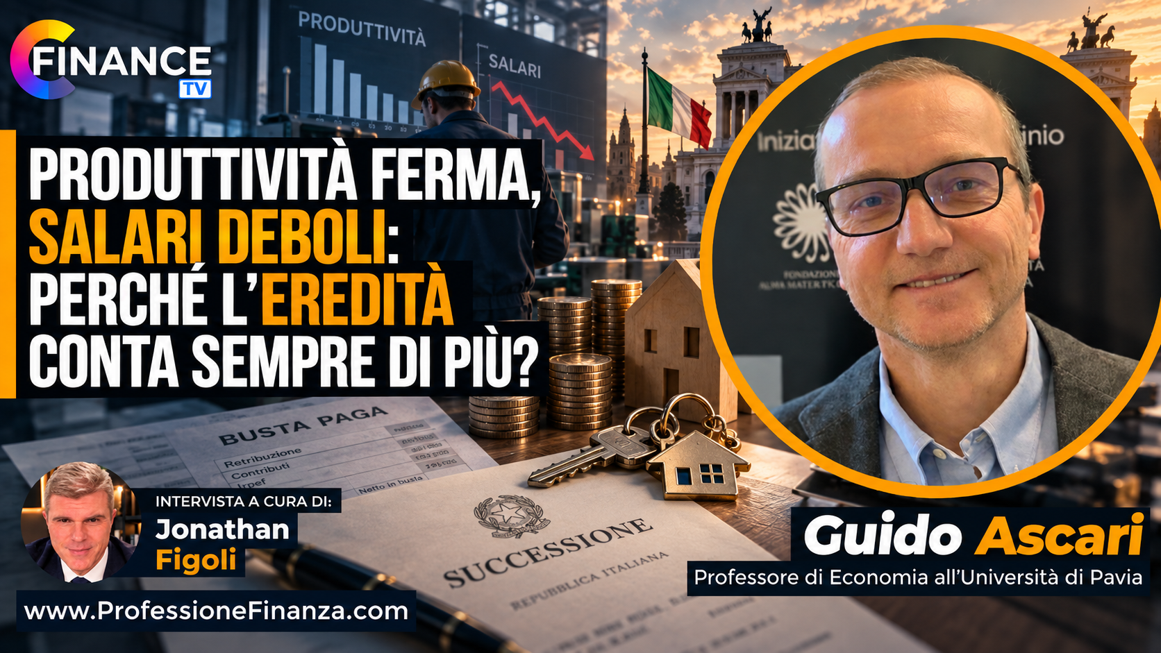 Produttività ferma, salari deboli: perché l’eredità conta sempre di più?
