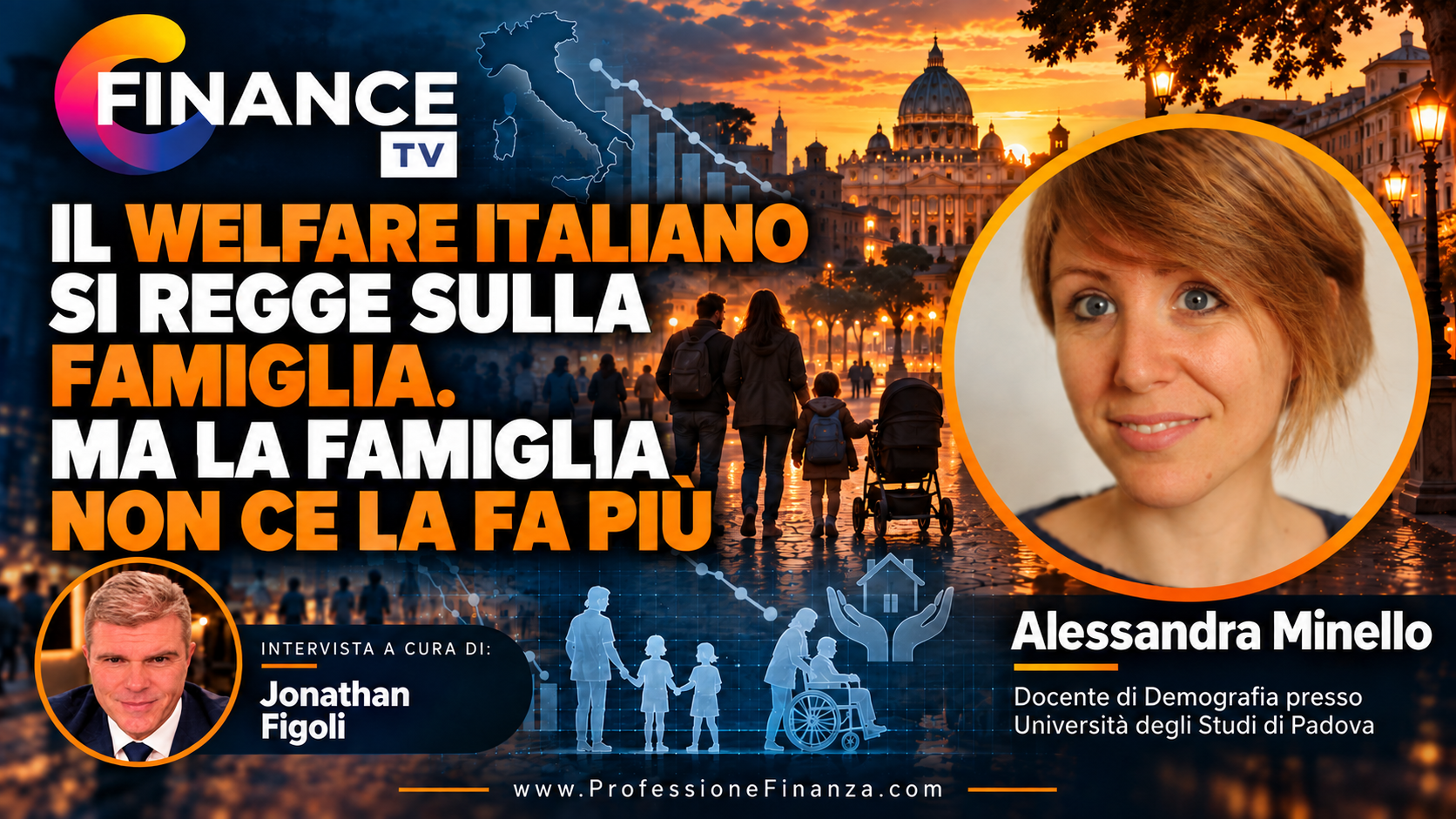 Il welfare italiano si regge sulla famiglia. Ma la famiglia non ce la fa più