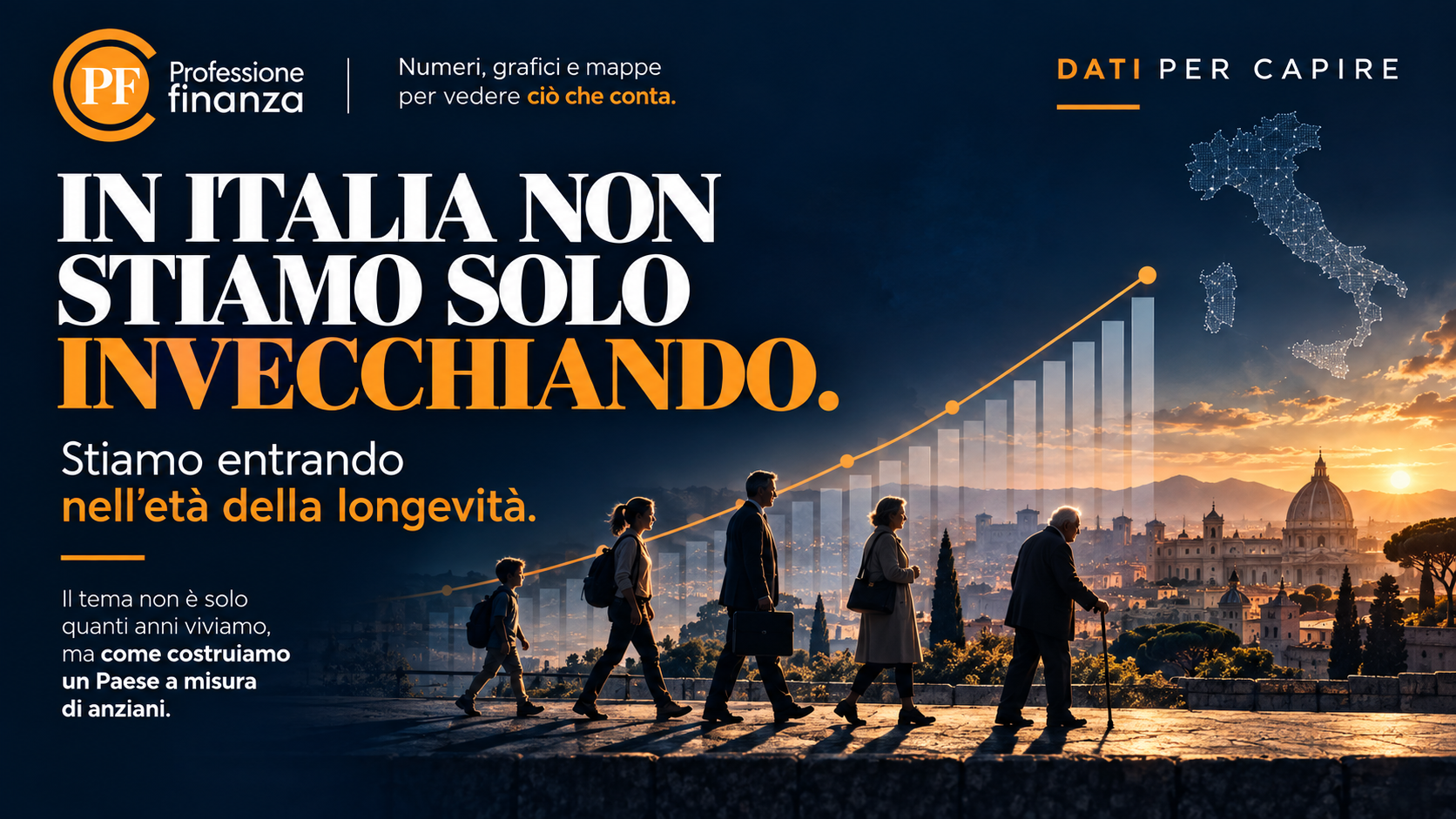 L’Italia entra nell’età della longevità. Siamo pronti a ripensare la società?