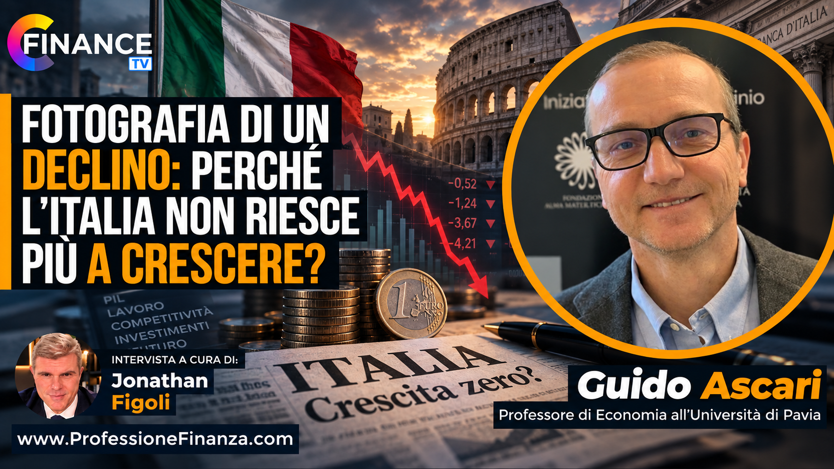 Fotografia di un declino: perché l’Italia non riesce più a crescere?