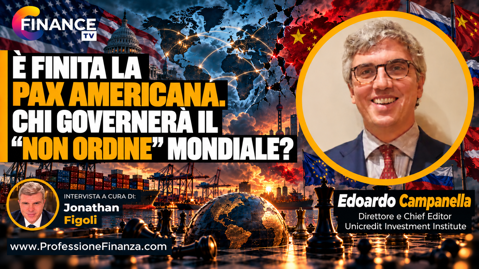 È finita la Pax americana. Chi governerà il “non ordine” mondiale?