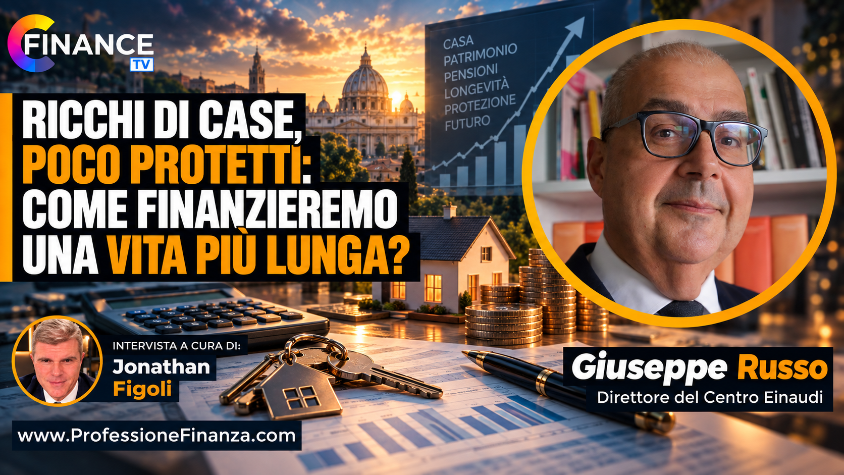 Ricchi di case, poco protetti: come finanzieremo una vita più lunga?