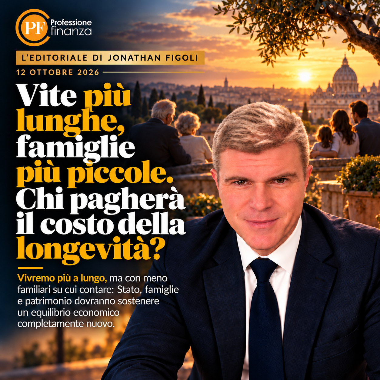 Vite più lunghe, famiglie più piccole. Chi pagherà il costo della longevità?