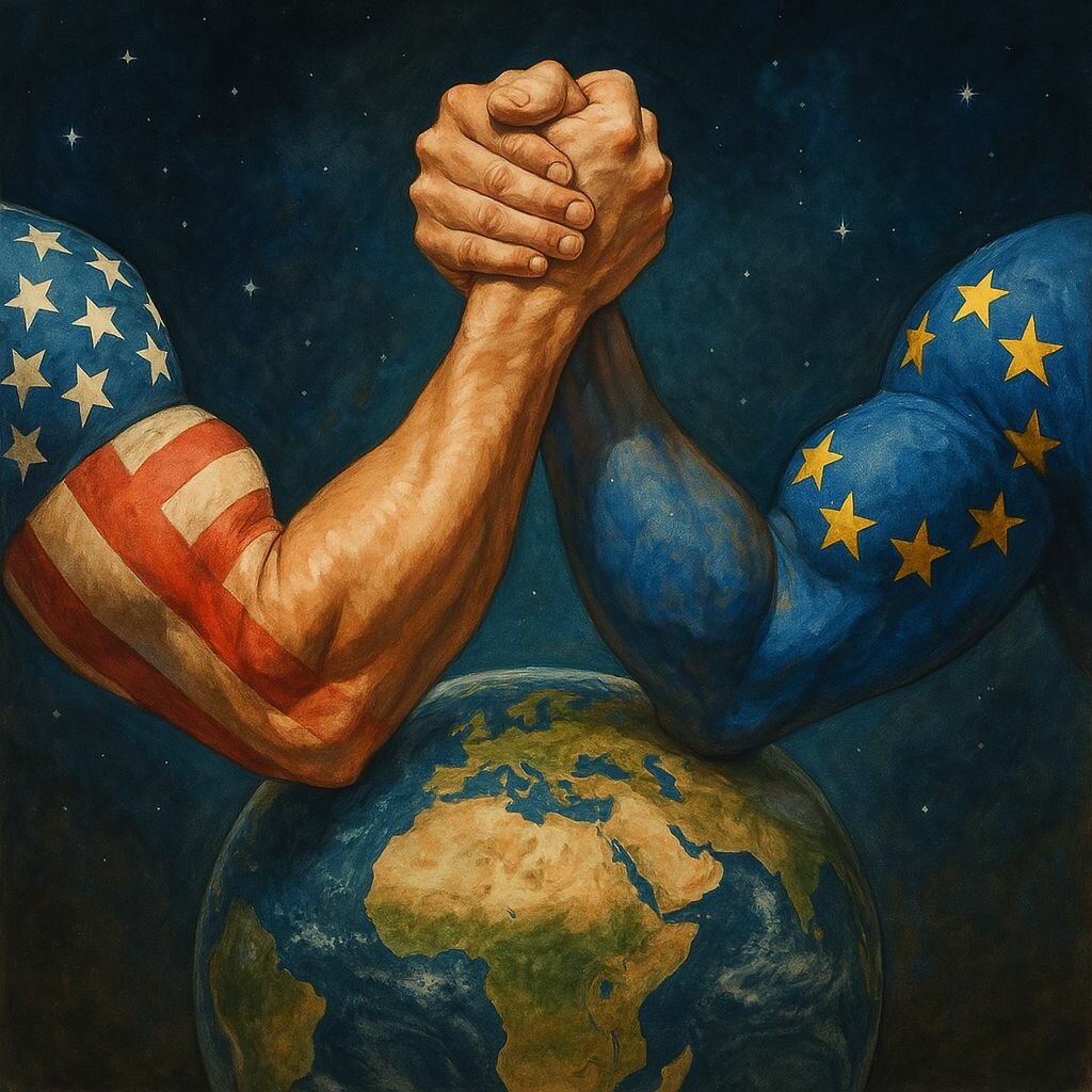 L'Europa si arrende a mani alzate: energia, armi e dipendenza dagli USA L'Europa si arrende a mani alzate: energia, armi e dipendenza dagli USA