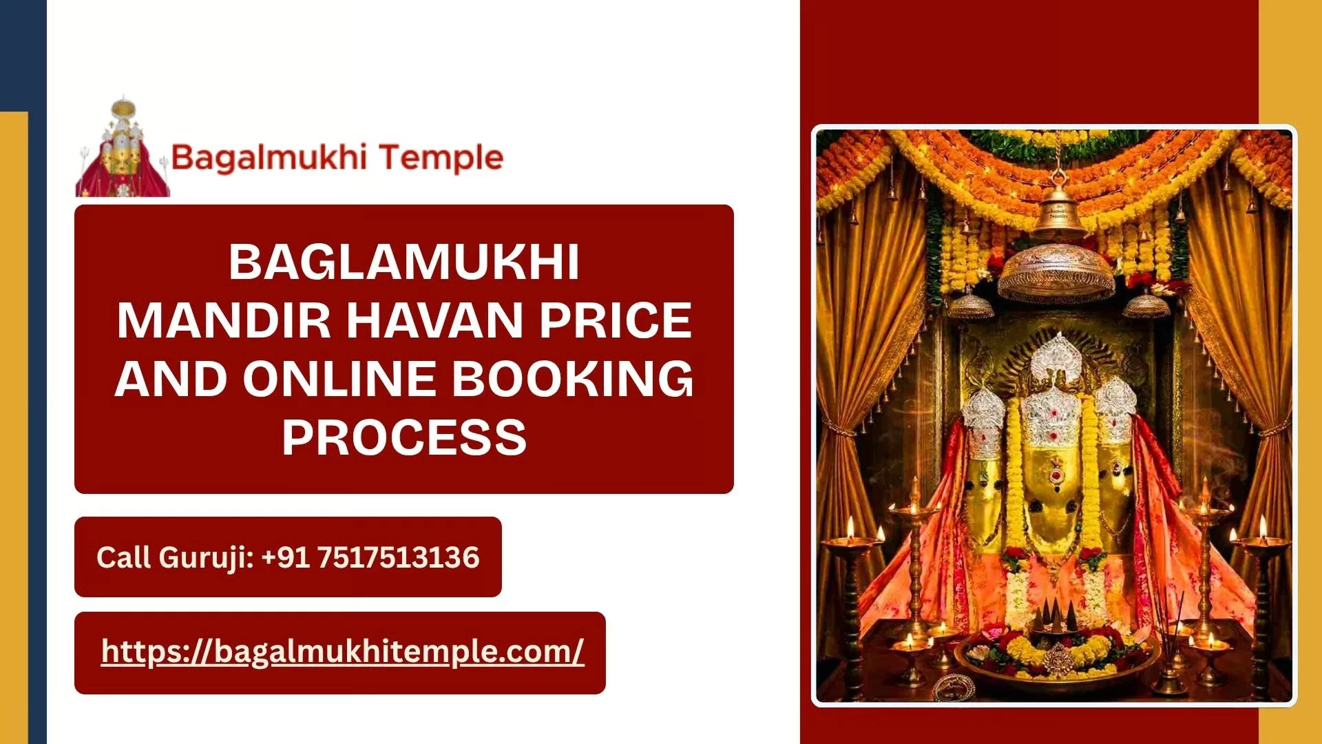 Baglamukhi Mandir Havan Price And Online Booking Process