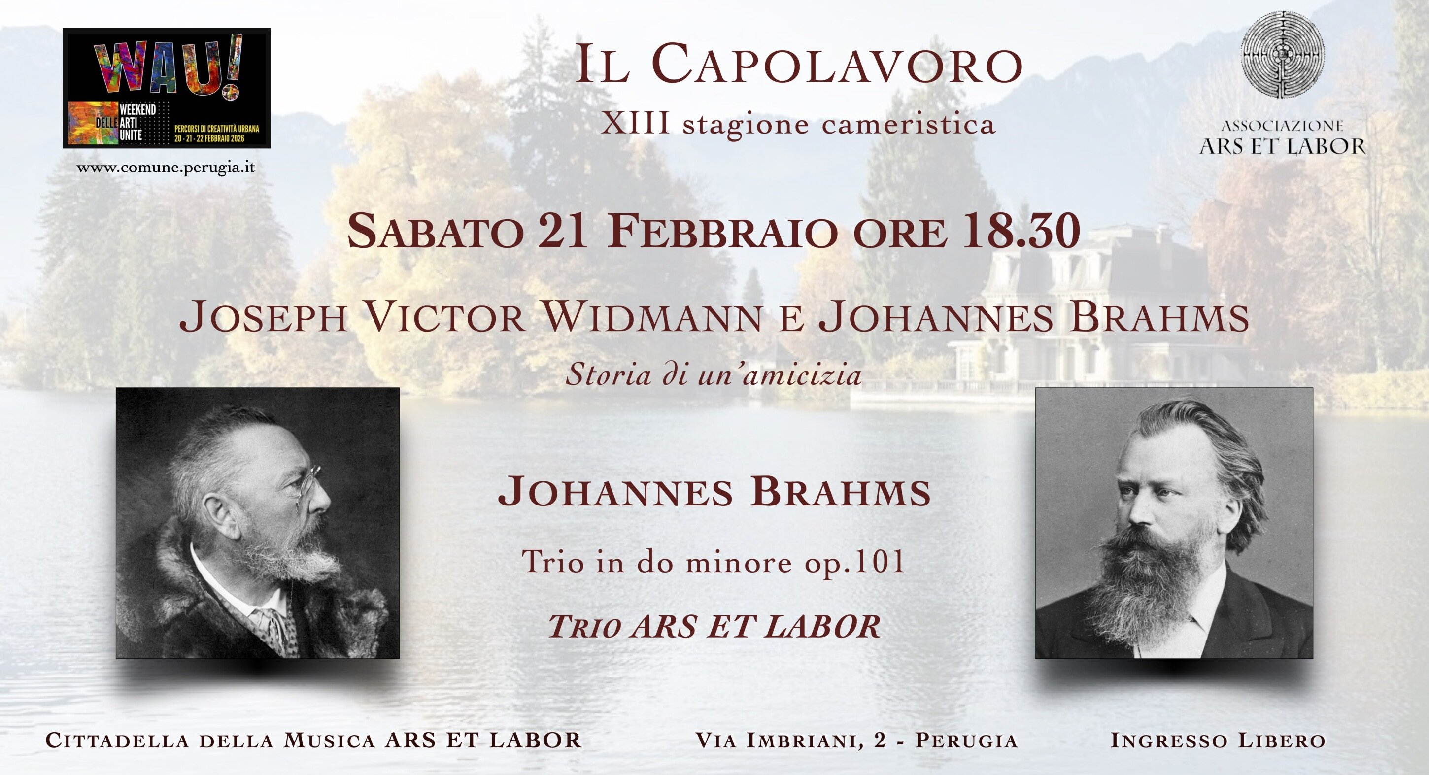 Joseph Victor Widmann e Johannes Brahms - storia di un'amicizia