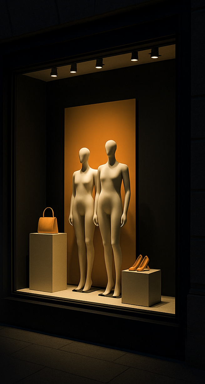 allestimento vetrine vetrinista a Roma e Milano allestimento vetrine vetrinista a Roma e Milano