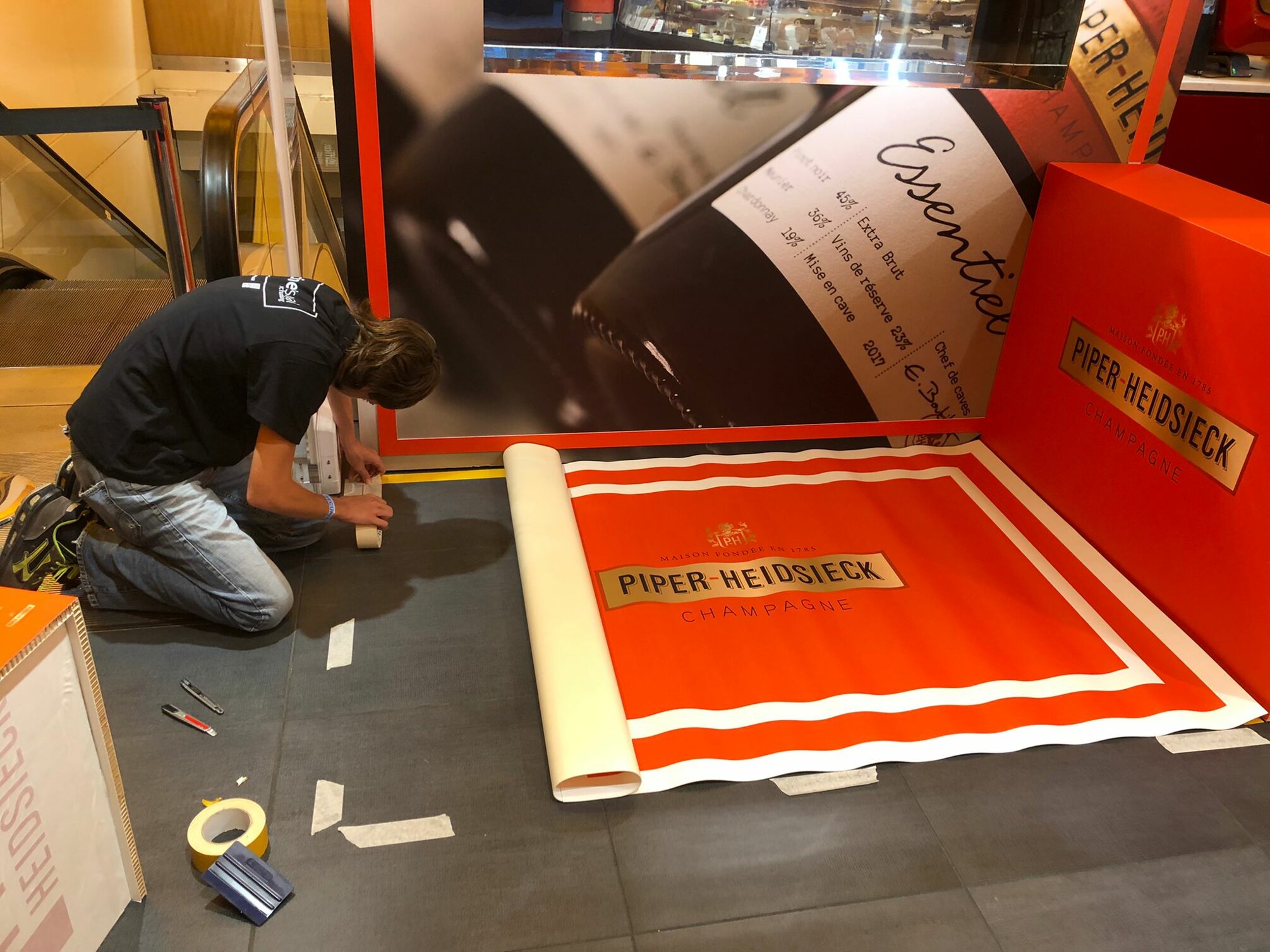 allestimento vetrine vetrinista a Roma e Milano