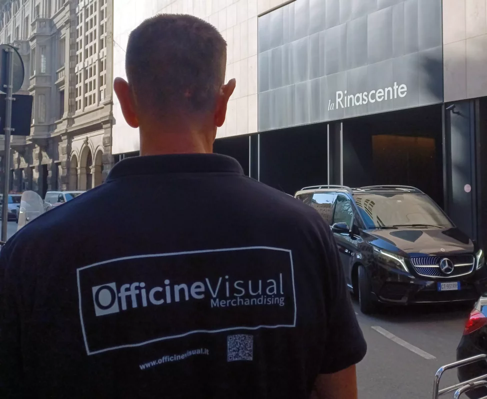 officinevisual allestimenti pop-up la rinascente