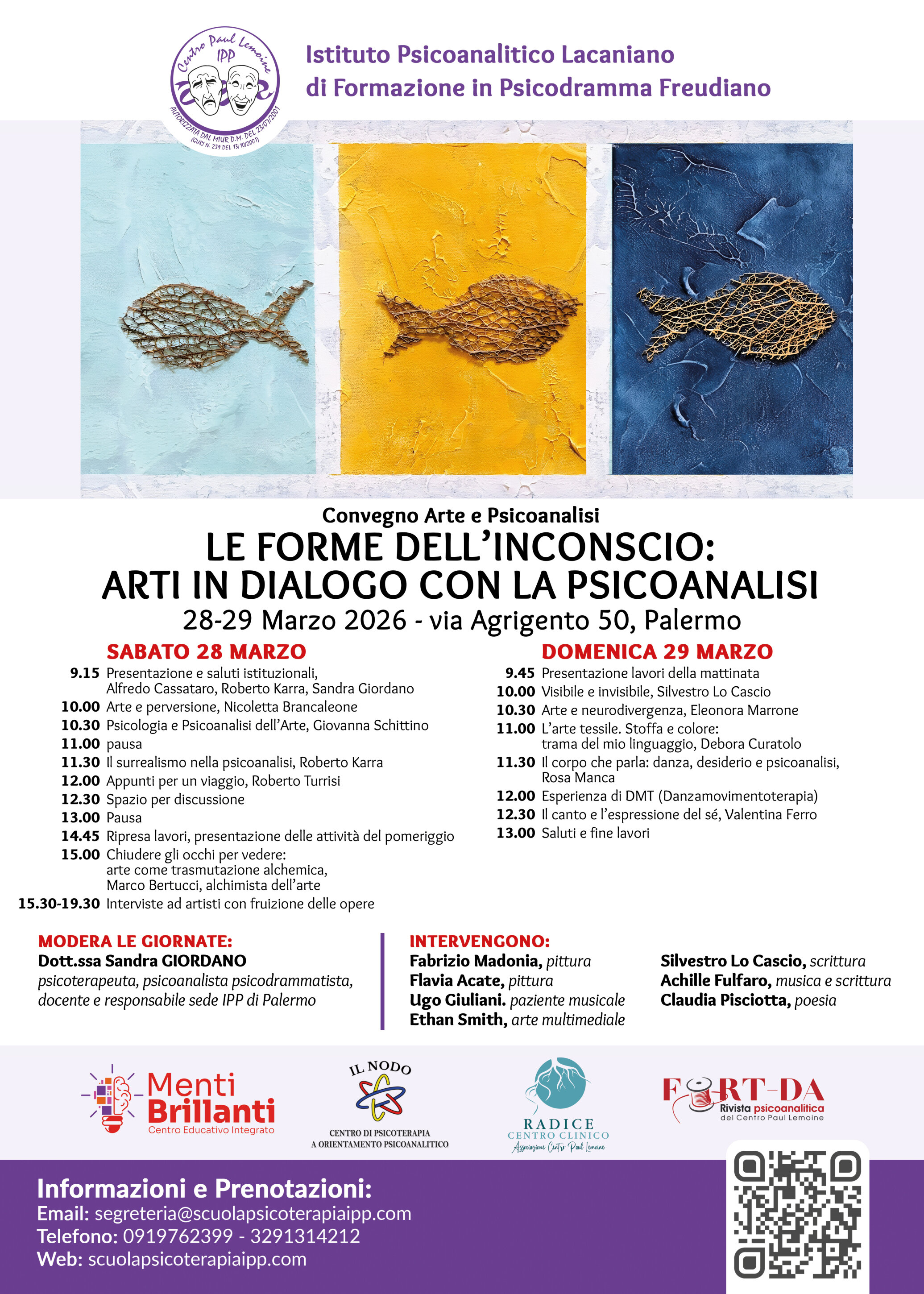 LE FORME DELL'INCONSCIO: Arti in dialogo con la psicoanalisi